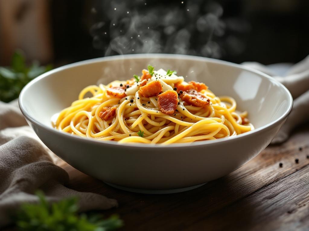 Spaghetti Carbonara für 1 Person