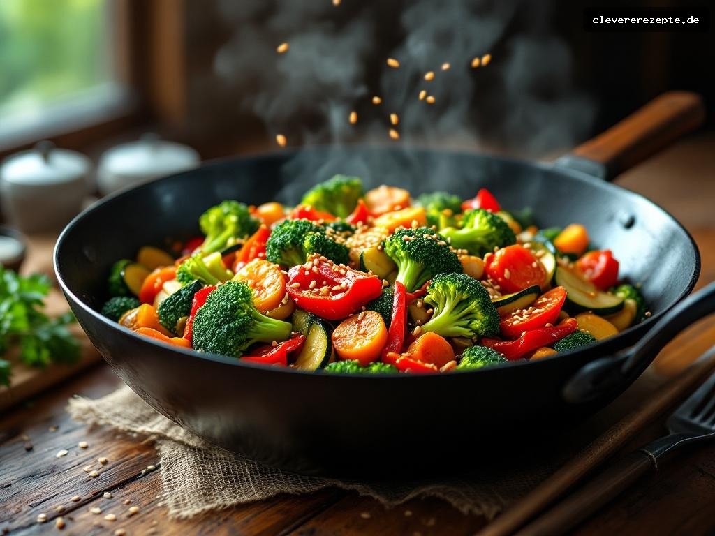 Gemüse Stir-Fry Batch