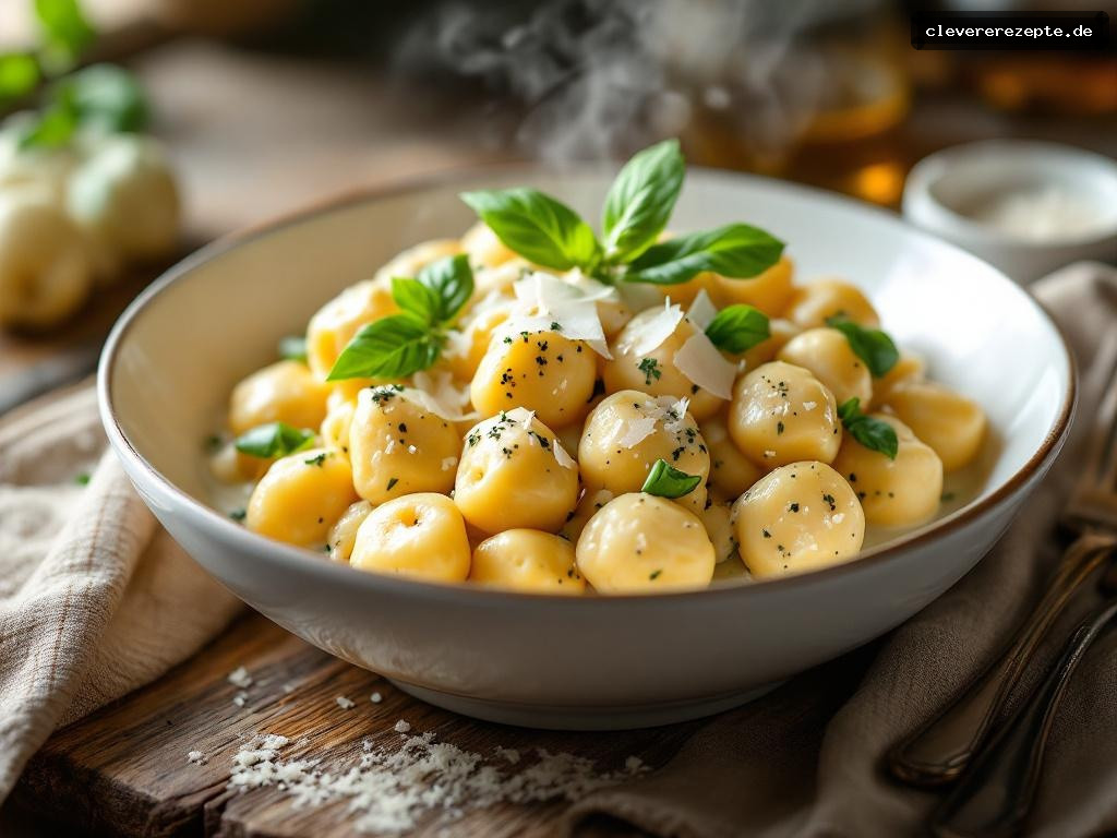 Gnocchi mit cremiger Gorgonzola-Soße