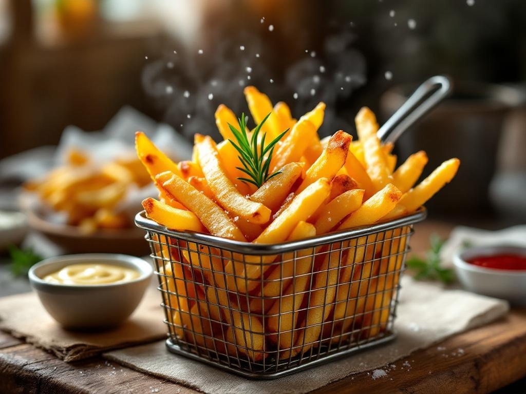 Perfekte Pommes im Airfryer