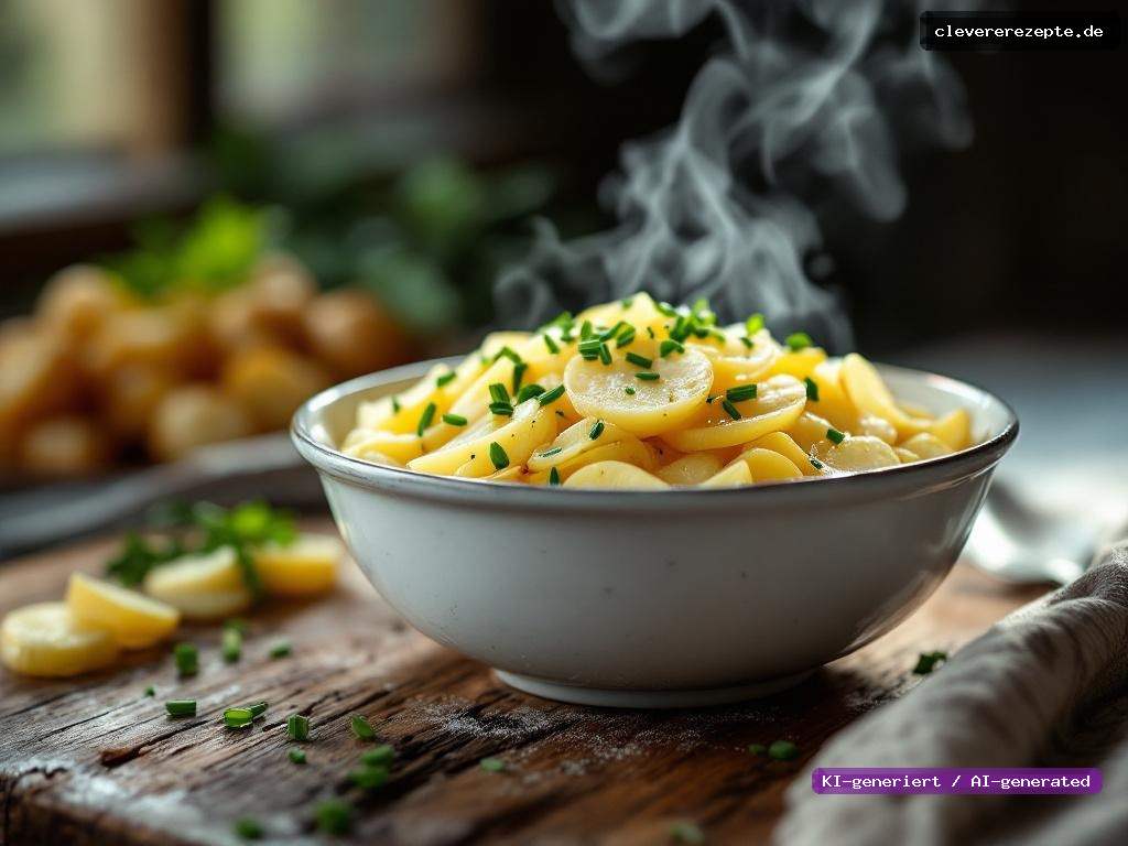 Badischer Kartoffelsalat mit Vinaigrette